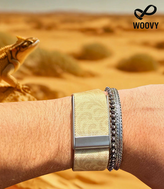 Sandstone – Beigefarbenes Armband