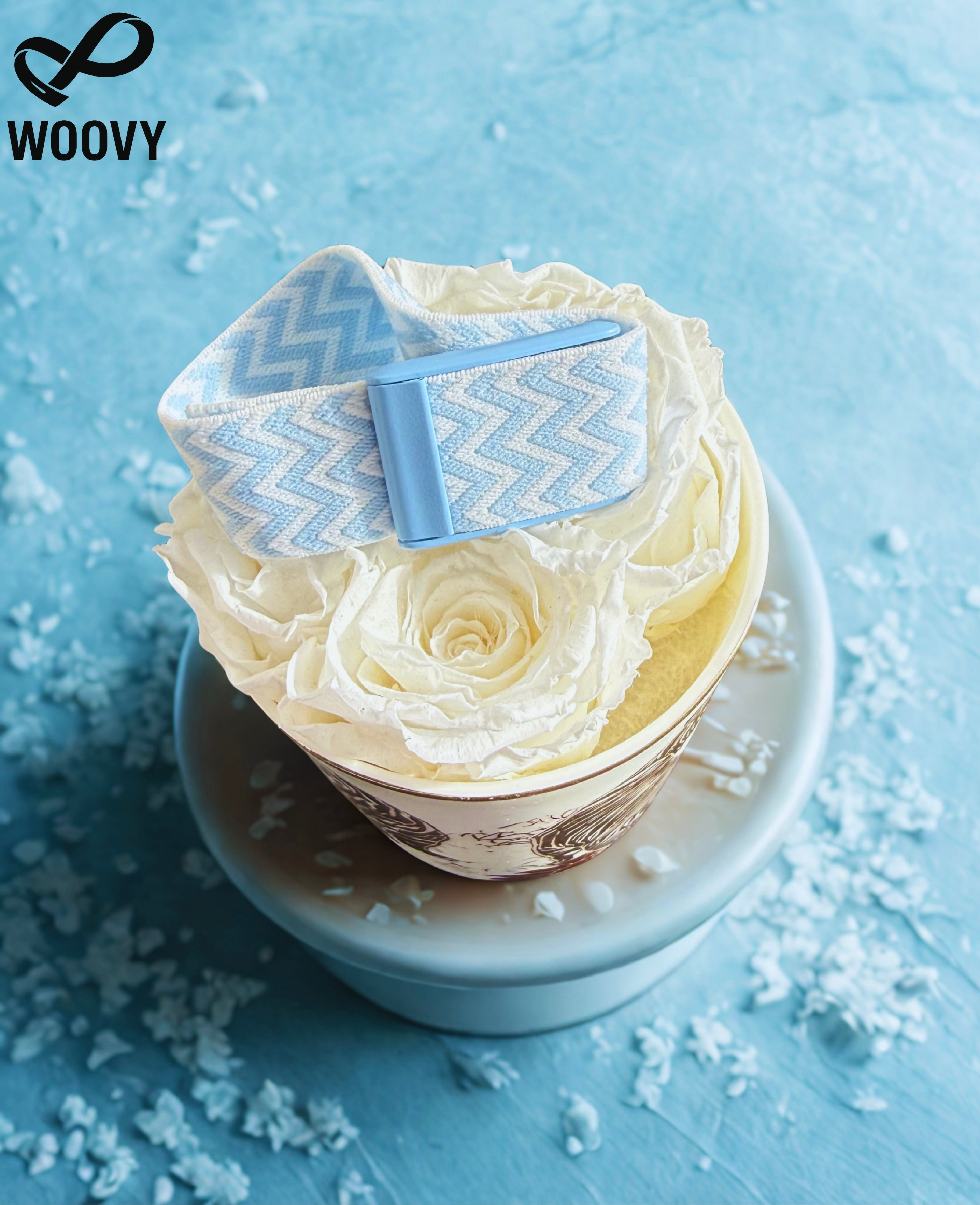 Sky Wave – Hellblaues Armband