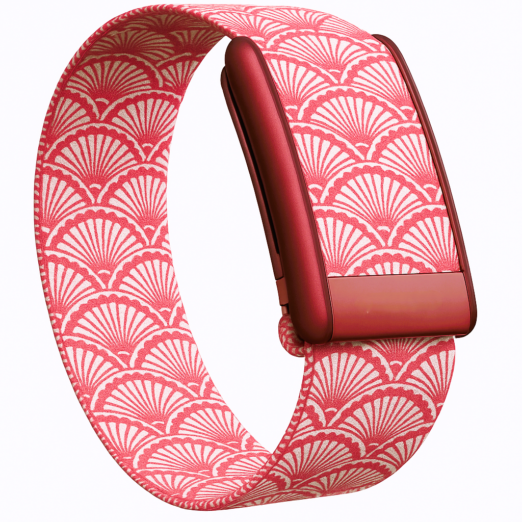 Crimson Fan – Rotes Armband